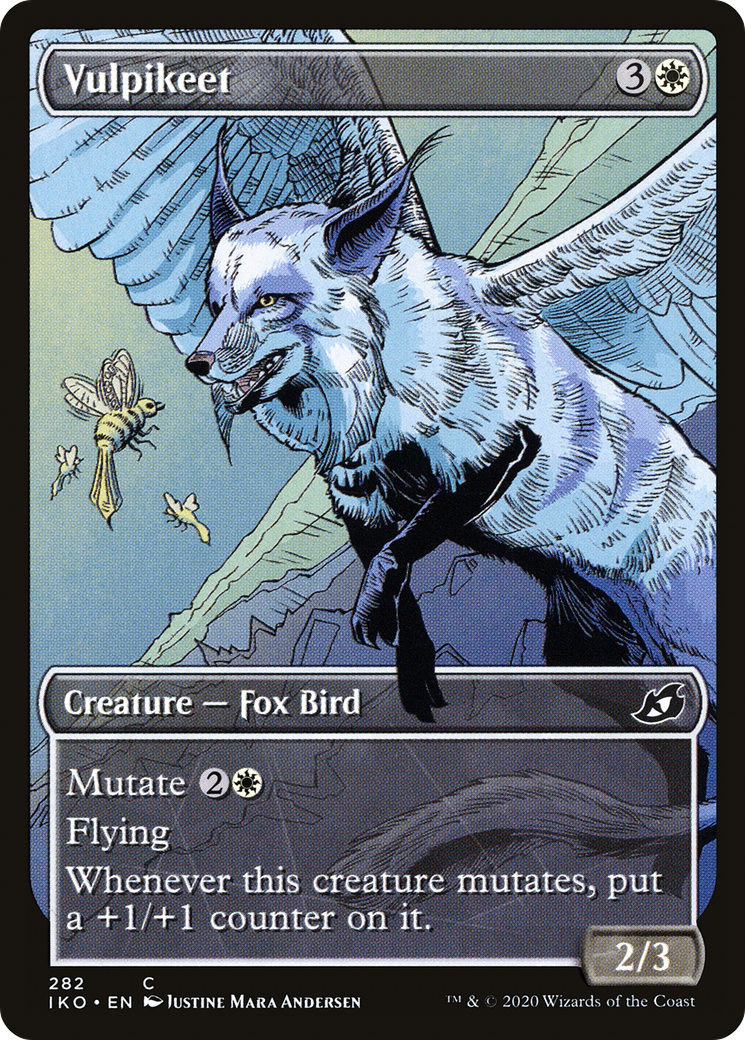 Vulpikeet (IKO-282) [Ikoria: Lair of Behemoths] (Showcase) Foil MTG Single Wizards of the Coast