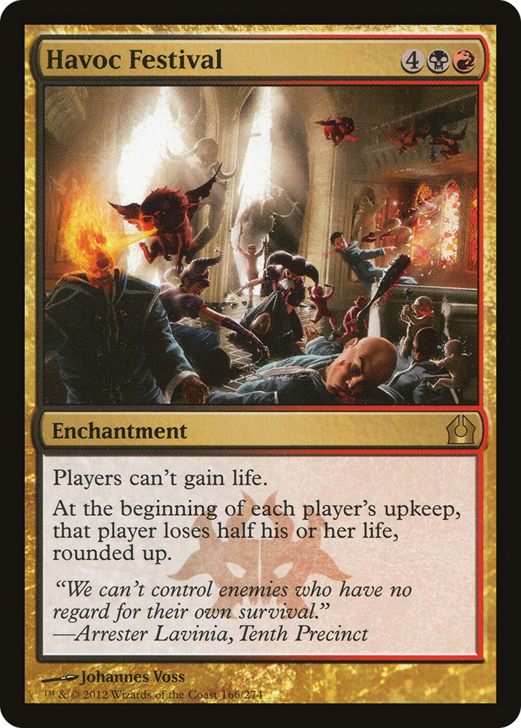 Havoc Festival (RTR-166) [Return to Ravnica] Foil MTG Single Wizards of the Coast