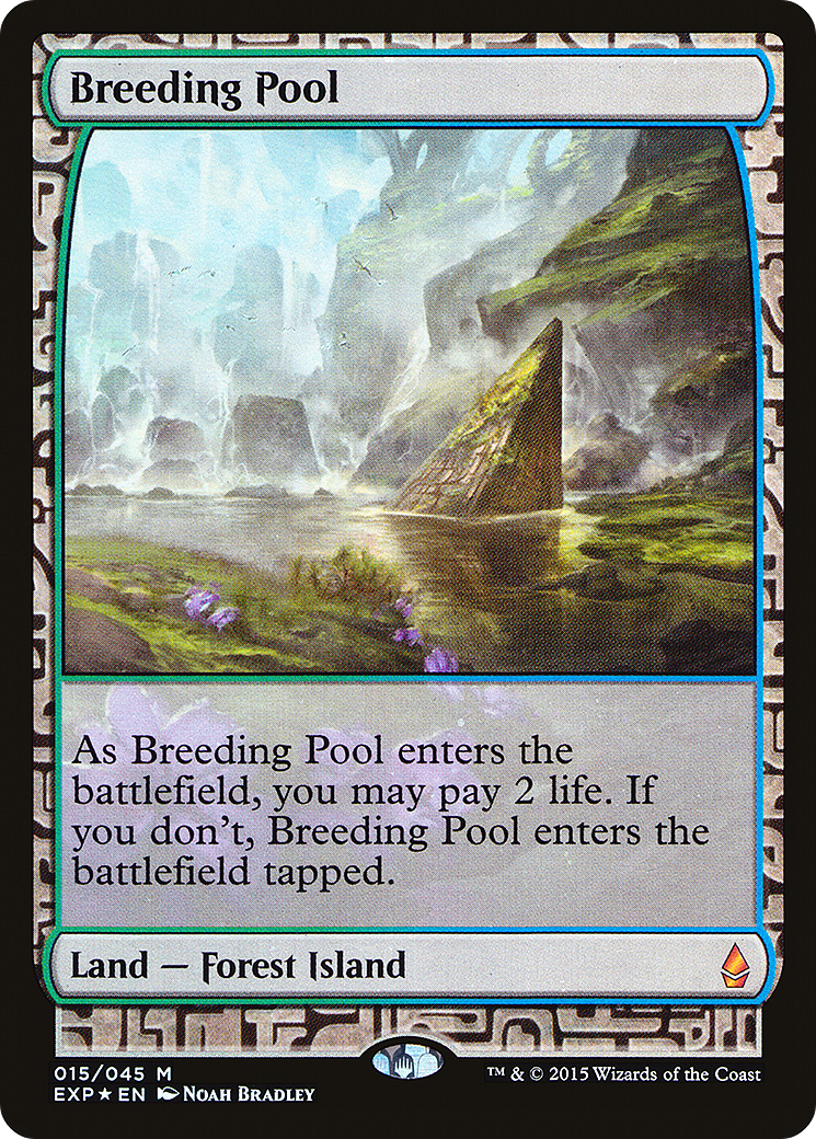 Breeding Pool (EXP-015) [Zendikar Expeditions] Foil MTG Single Wizards of the Coast