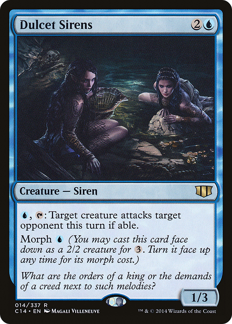 Dulcet Sirens (C14-014) [Commander 2014] MTG Single Wizards of the Coast