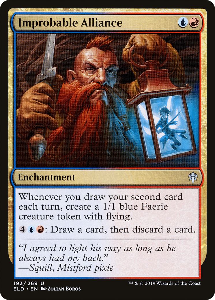 Improbable Alliance (ELD-193) [Throne of Eldraine] MTG Single Wizards of the Coast
