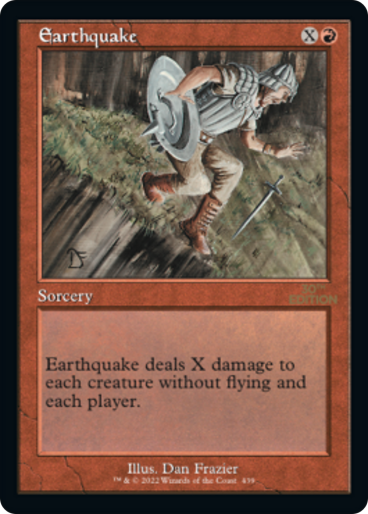 Earthquake (30A-439) [30th Anniversary Edition] MTG Single Wizards of the Coast