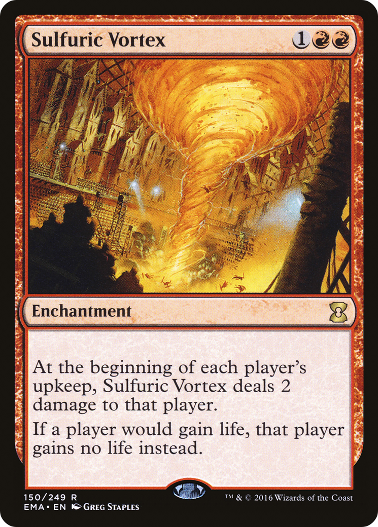 Sulfuric Vortex (EMA-150) [Eternal Masters] MTG Single Wizards of the Coast