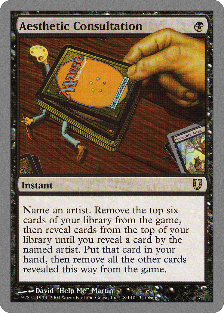 Aesthetic Consultation (UNH-048) [Unhinged] MTG Single Wizards of the Coast
