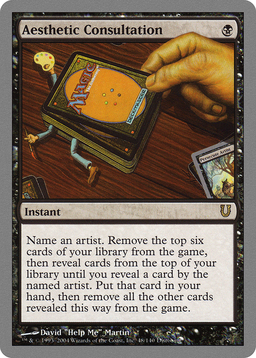 Aesthetic Consultation (UNH-048) [Unhinged] MTG Single Wizards of the Coast