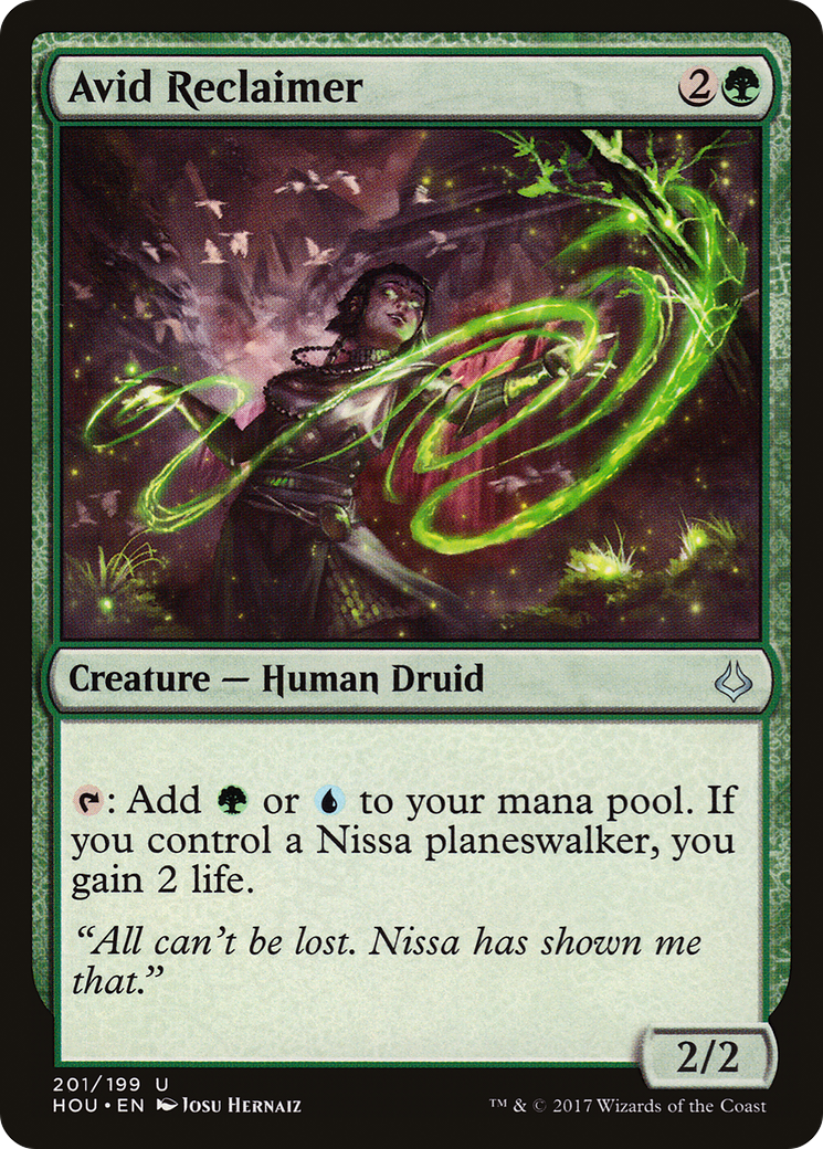 Avid Reclaimer (HOU-201) [Hour of Devastation] MTG Single Wizards of the Coast