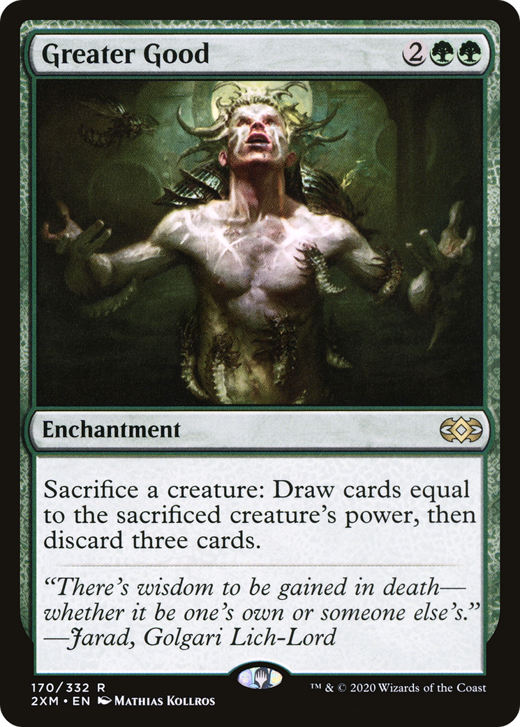 Greater Good (2XM-170) [Double Masters] Foil MTG Single Wizards of the Coast
