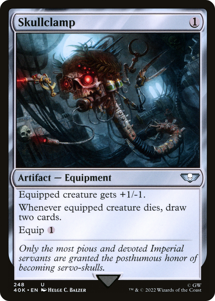 Skullclamp (40K-248) [Warhammer 40,000 Commander] MTG Single Wizards of the Coast