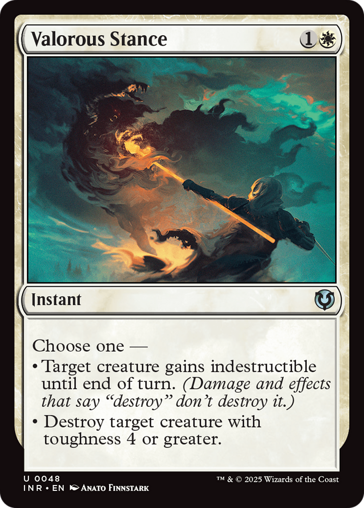 Valorous Stance (INR-048) [Innistrad Remastered] MTG Single Wizards of the Coast