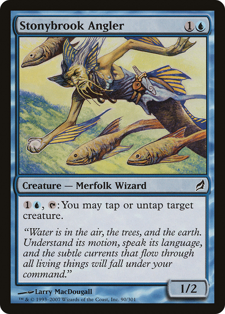 Stonybrook Angler (LRW-090) [Lorwyn] Foil MTG Single Wizards of the Coast