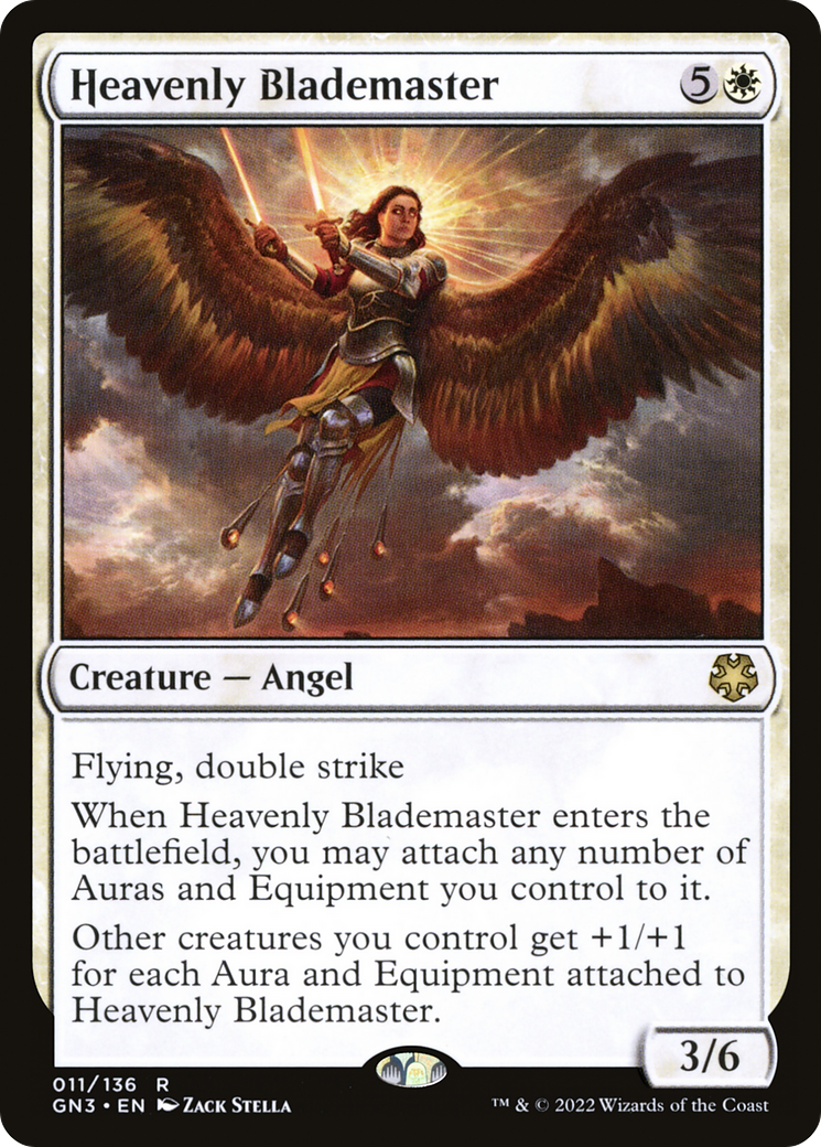 Heavenly Blademaster (GN3-011) [Misc] Game Night: Free-for-All MTG Single Wizards of the Coast