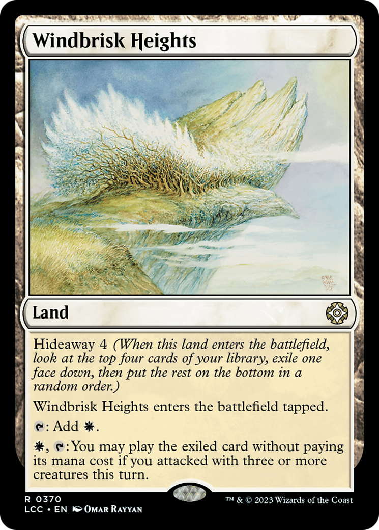 Windbrisk Heights (LCC-370) [The Lost Caverns of Ixalan Commander] MTG Single Wizards of the Coast