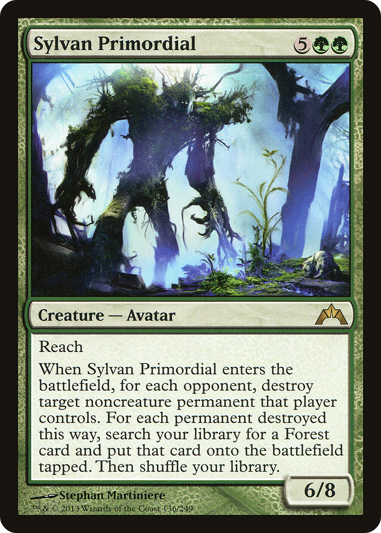 Sylvan Primordial (GTC-136) [Gatecrash] Foil MTG Single Wizards of the Coast