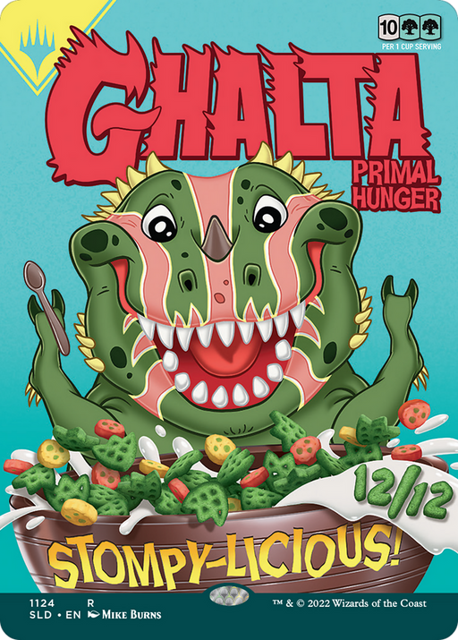 Ghalta, Primal Hunger (SLD-1124) [Secret Lair] Drop (Borderless) MTG Single Wizards of the Coast