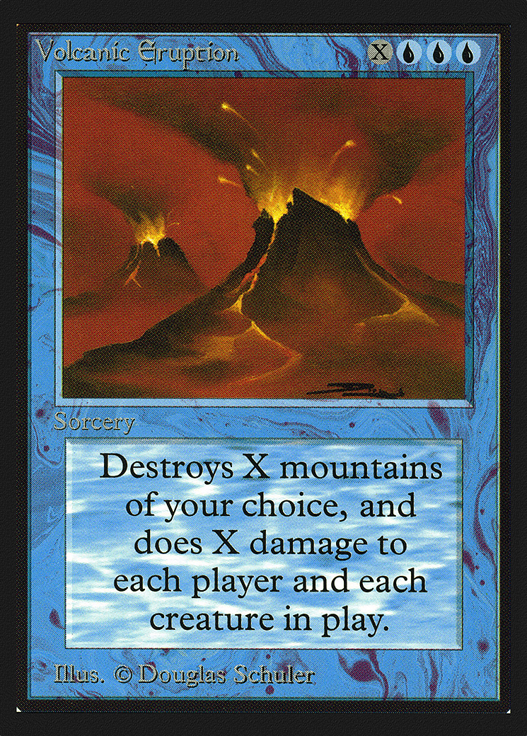 Volcanic Eruption (CED-089) [Collectors' Edition] MTG Single Wizards of the Coast