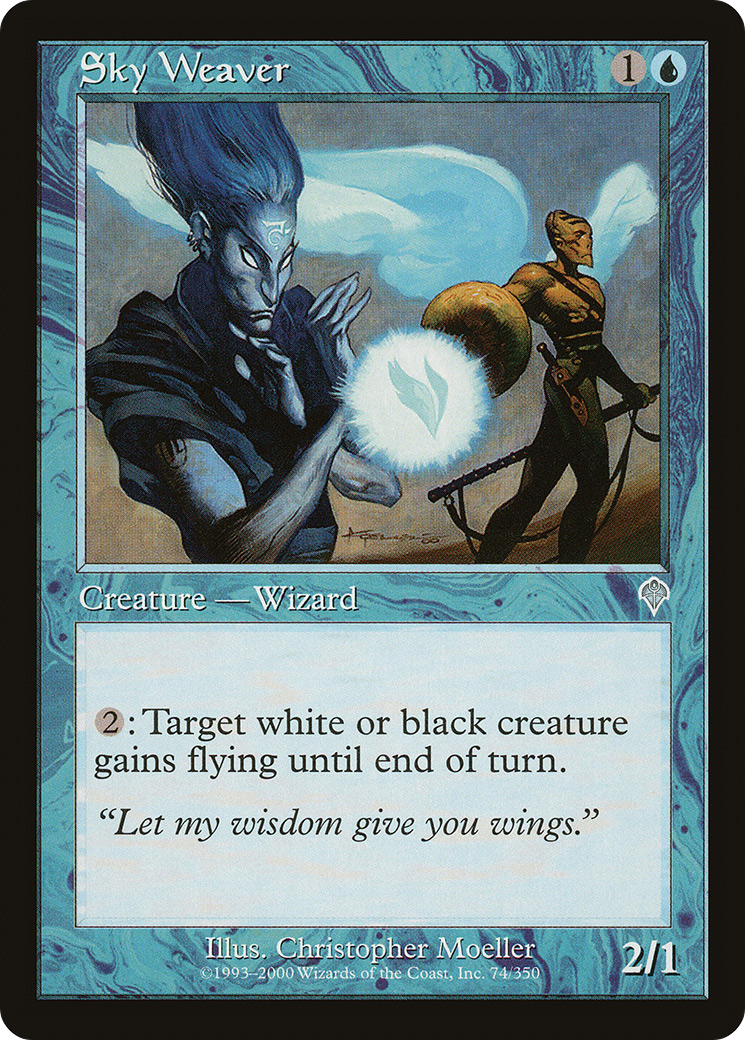 Sky Weaver (INV-074) [Invasion] Foil MTG Single Wizards of the Coast