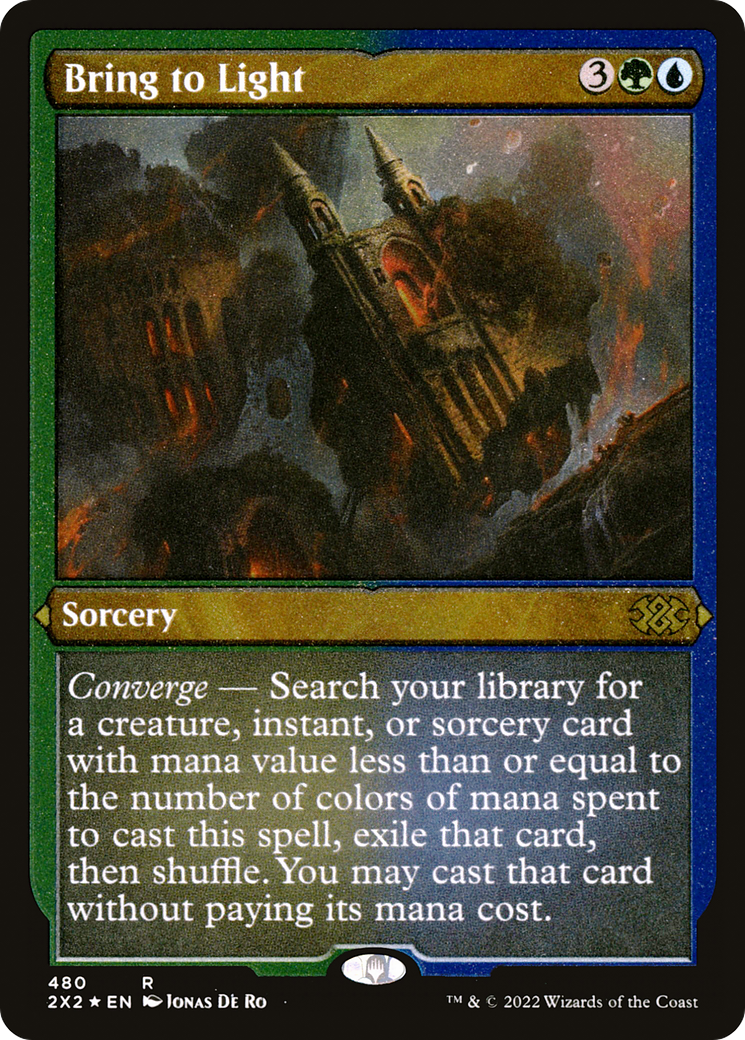 Bring to Light (Foil Etched) (2X2-480) [Double Masters 2022] Foil MTG Single Wizards of the Coast