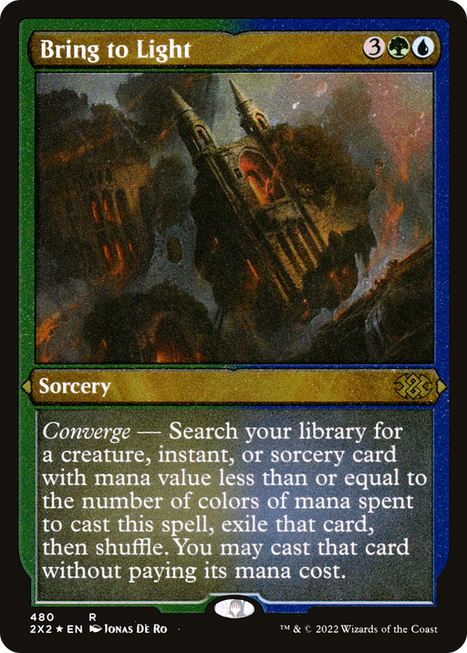 Bring to Light (Foil Etched) (2X2-480) [Double Masters 2022] Foil MTG Single Wizards of the Coast