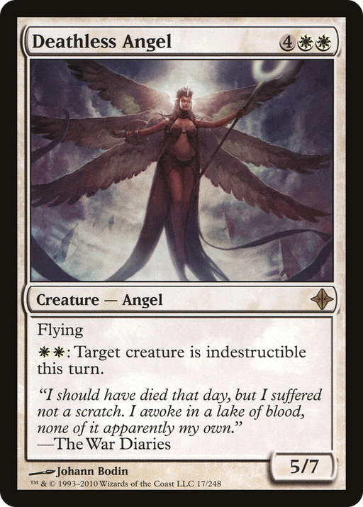Deathless Angel (ROE-017) [Rise of the Eldrazi] MTG Single Wizards of the Coast