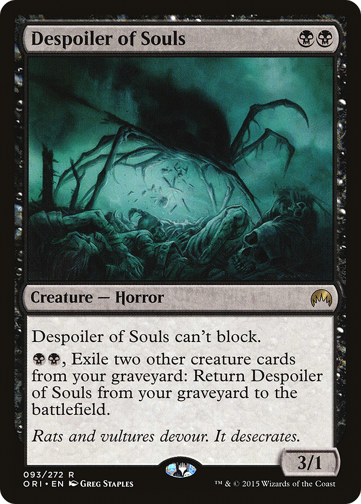 Despoiler of Souls (ORI-093) [Magic Origins] MTG Single Wizards of the Coast