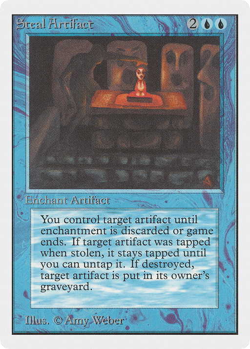 Steal Artifact (2ED-082) [Oldschool] Unlimited Edition MTG Single Wizards of the Coast