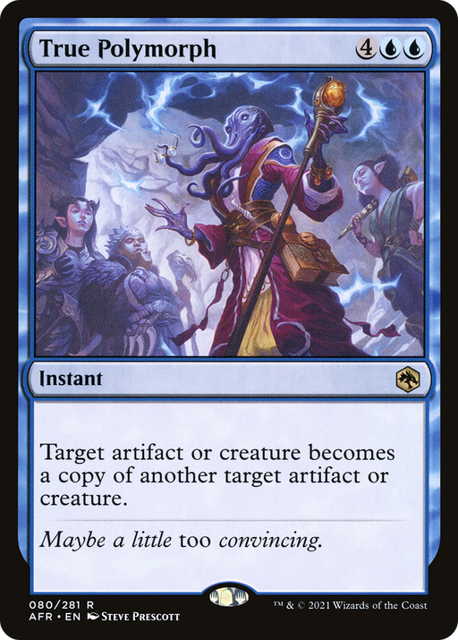 True Polymorph (AFR-080) [Adventures in the Forgotten Realms] MTG Single Wizards of the Coast