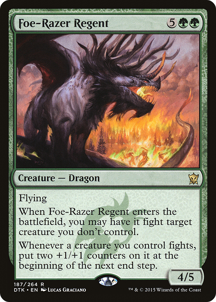 Foe-Razer Regent (DTK-187) [Dragons of Tarkir] MTG Single Wizards of the Coast