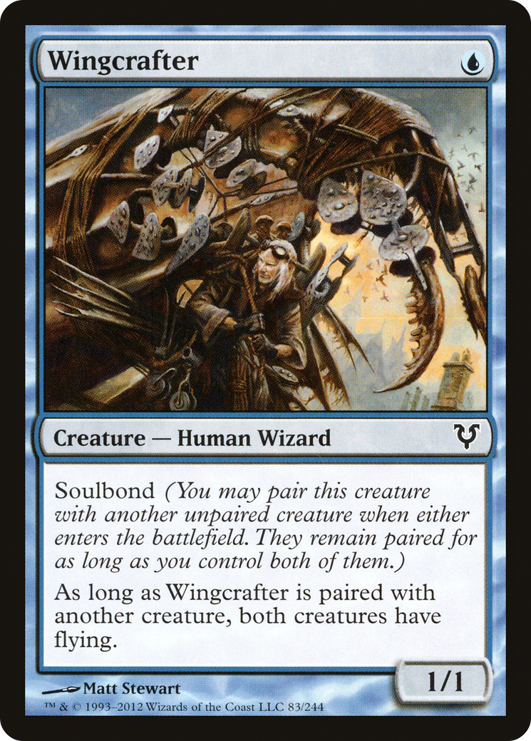 Wingcrafter (AVR-083) [Avacyn Restored] MTG Single Wizards of the Coast