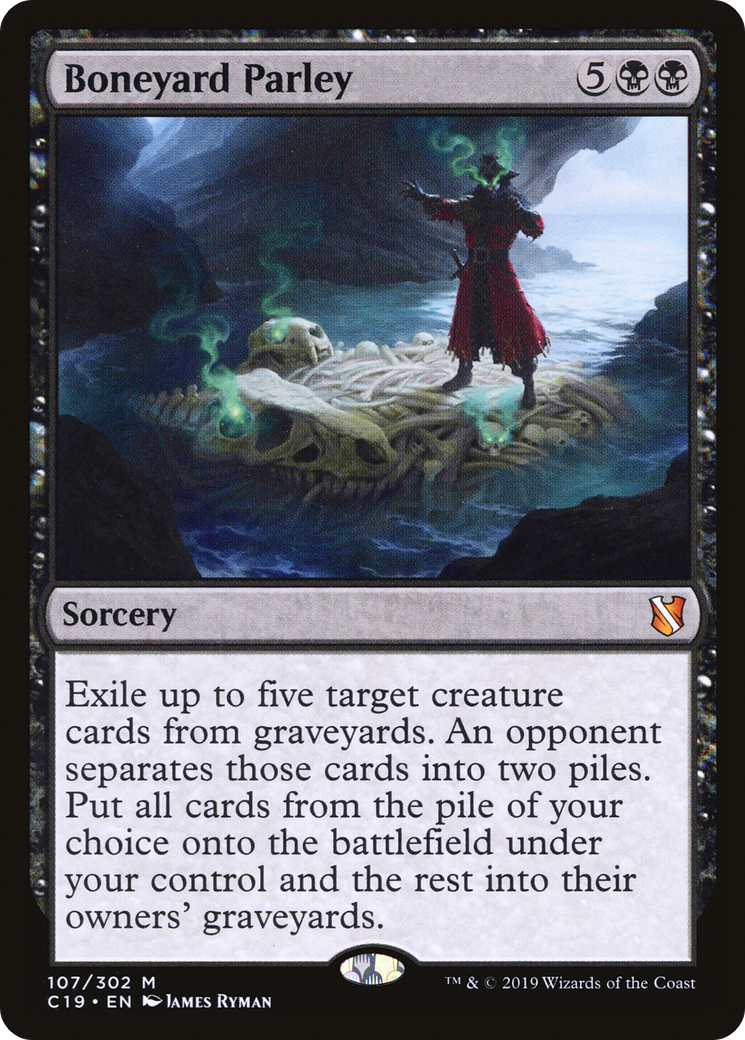 Boneyard Parley (C19-107) [Commander 2019] MTG Single Wizards of the Coast