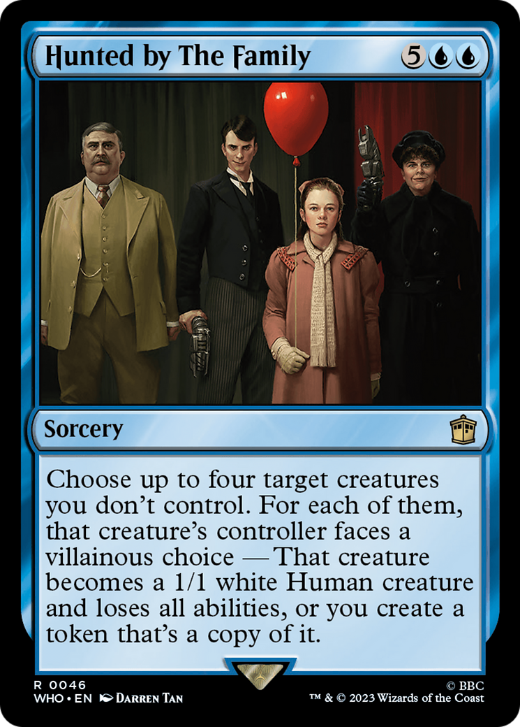 Hunted by The Family (WHO-046) [Doctor Who] MTG Single Wizards of the Coast