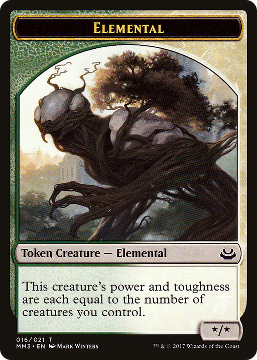 Elemental (MM3-016) [Tokens] Modern Masters 2017 Tokens MTG Single Wizards of the Coast