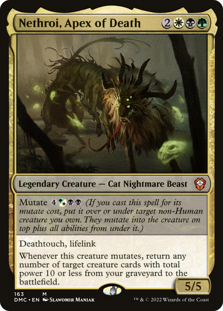 Nethroi, Apex of Death (DMC-163) [Dominaria United Commander] MTG Single Wizards of the Coast