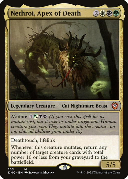 Nethroi, Apex of Death (DMC-163) [Dominaria United Commander] MTG Single Wizards of the Coast