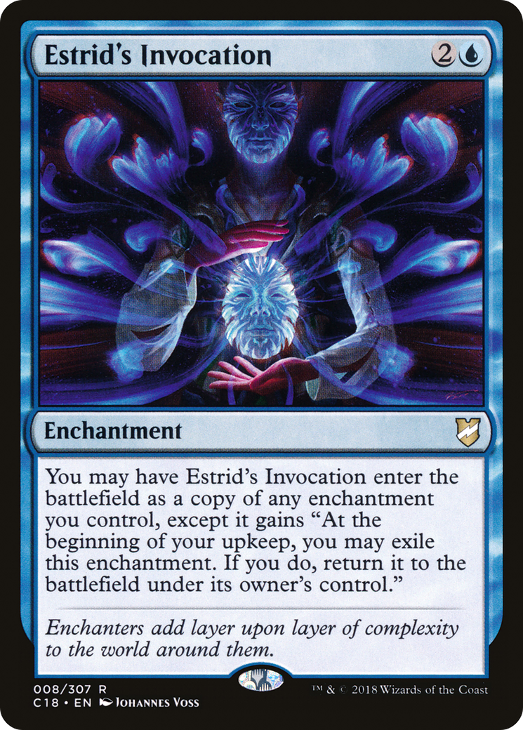 Estrid's Invocation (C18-008) [Commander 2018] MTG Single Wizards of the Coast