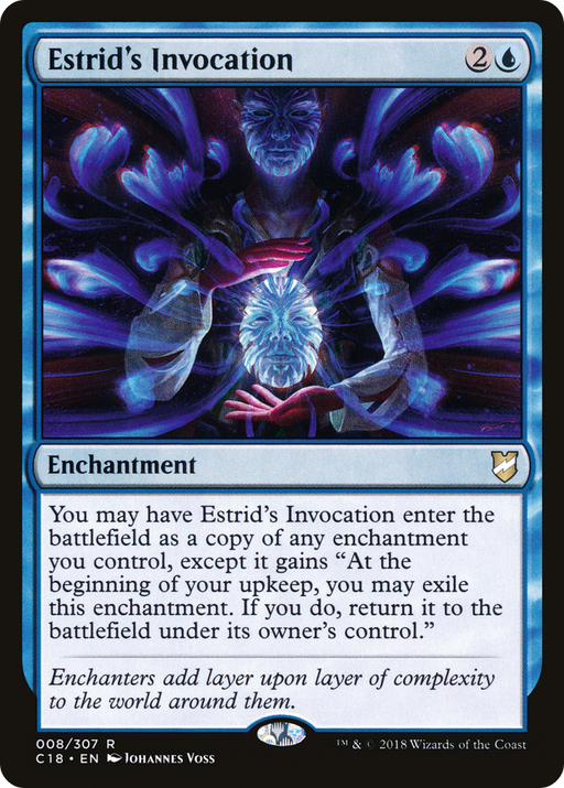 Estrid's Invocation (C18-008) [Commander 2018] MTG Single Wizards of the Coast