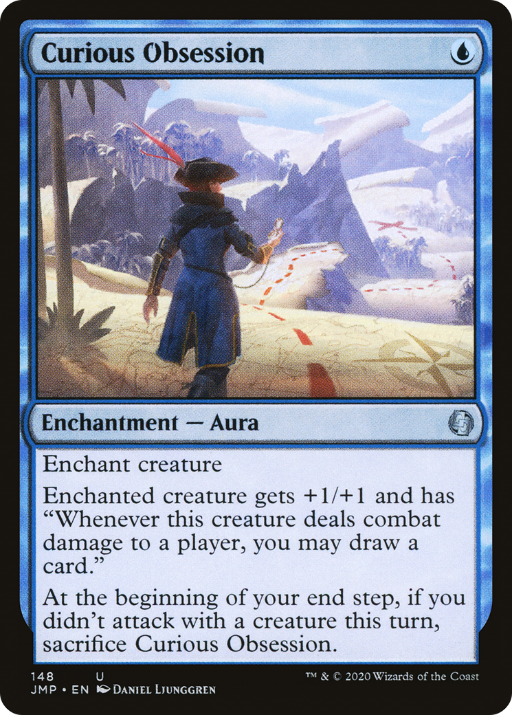 Curious Obsession (JMP-148) [Jumpstart] MTG Single Wizards of the Coast