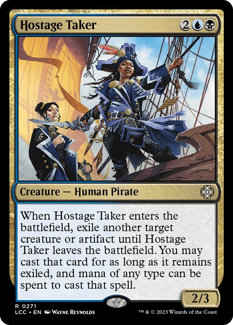Hostage Taker (LCC-271) [The Lost Caverns of Ixalan Commander] MTG Single Wizards of the Coast