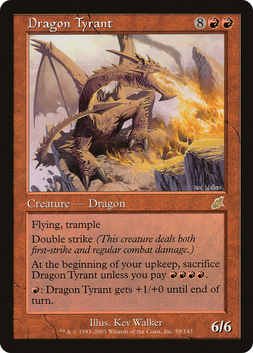 Dragon Tyrant (SCG-088) [Scourge] Foil MTG Single Wizards of the Coast