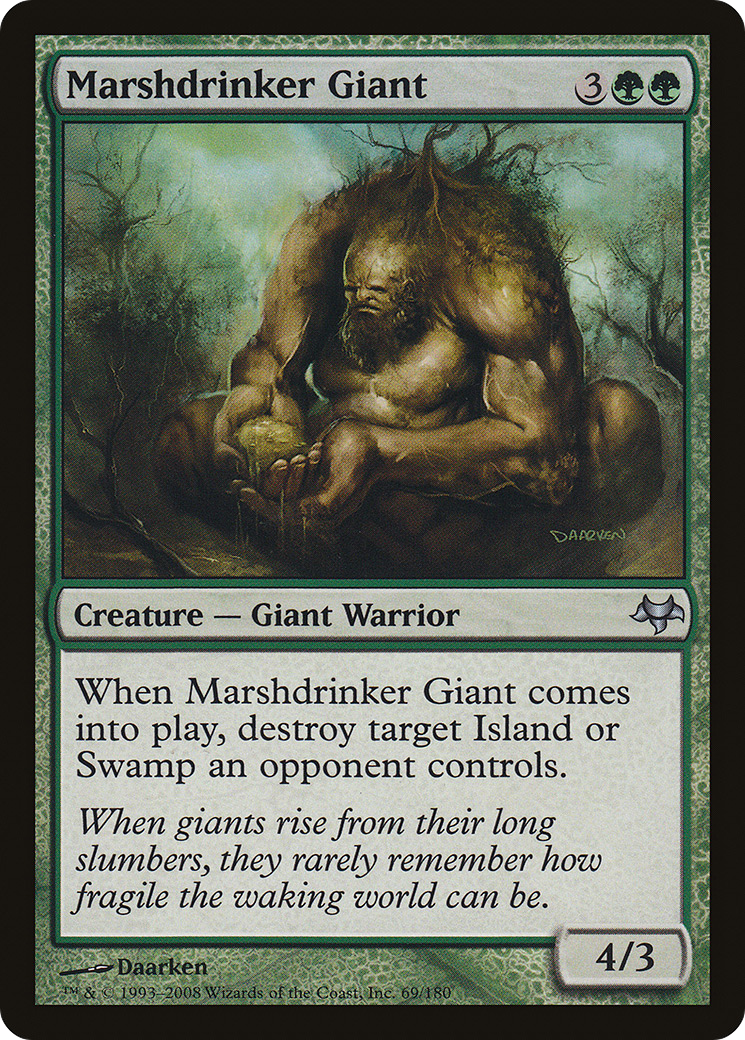Marshdrinker Giant (EVE-069) [Eventide] MTG Single Wizards of the Coast