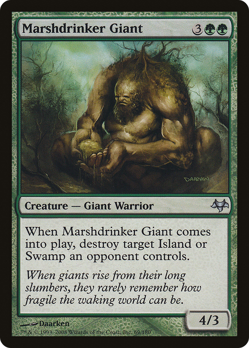 Marshdrinker Giant (EVE-069) [Eventide] MTG Single Wizards of the Coast