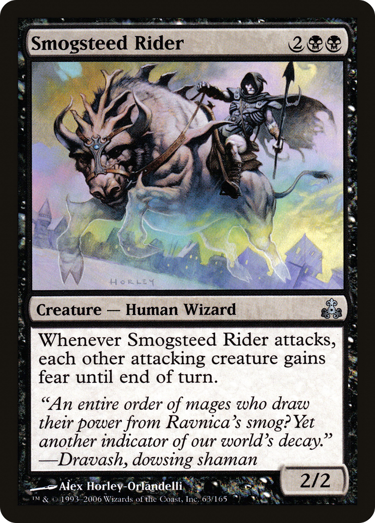 Smogsteed Rider (GPT-063) [Guildpact] MTG Single Wizards of the Coast
