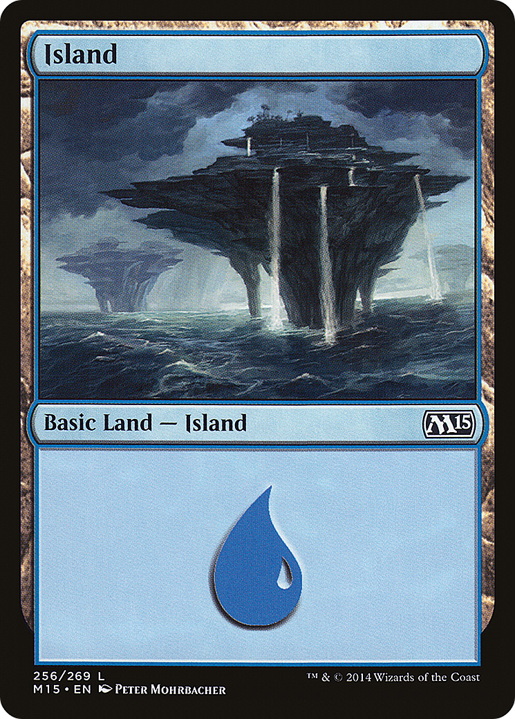 Island (M15-256) [Magic 2015] MTG Single Wizards of the Coast