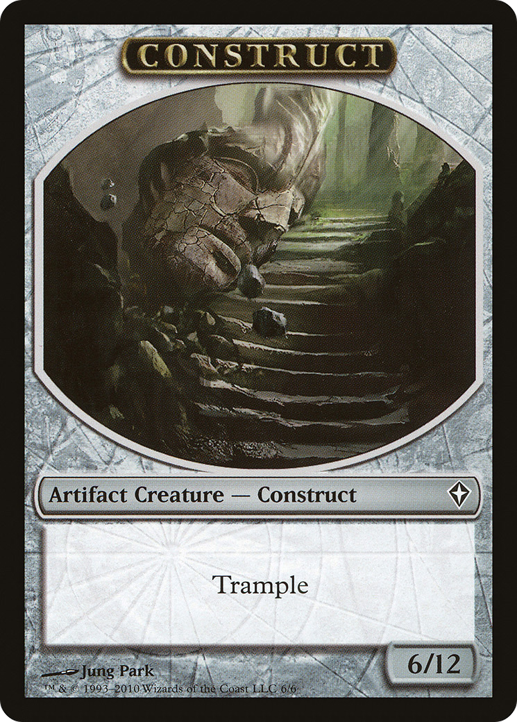 Construct Token (WWK-006) [Tokens] Worldwake Tokens MTG Single Wizards of the Coast