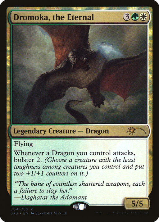 Dromoka, the Eternal (UMP-004) [Magic Origins Clash Pack] Foil MTG Single Wizards of the Coast