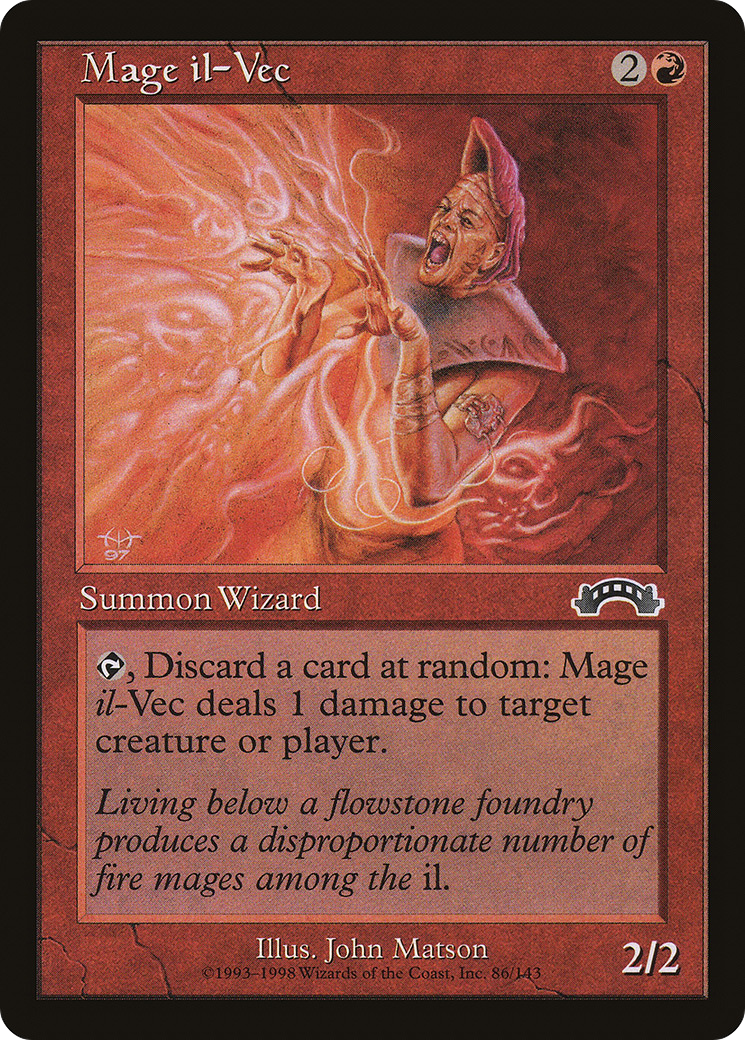 Mage il-Vec (EXO-086) [Exodus] MTG Single Wizards of the Coast