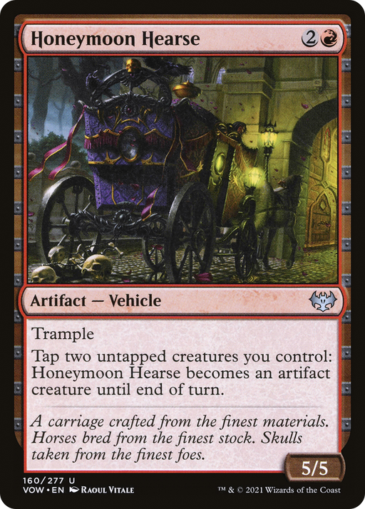 Honeymoon Hearse (VOW-160) [Innistrad: Crimson Vow] MTG Single Wizards of the Coast