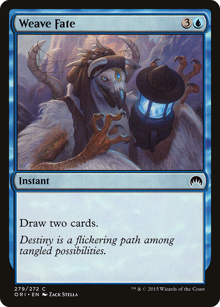 Weave Fate (ORI-279) [Magic Origins] Foil MTG Single Wizards of the Coast