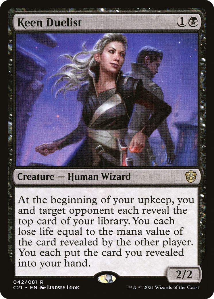 Keen Duelist (C21-042) [Commander 2021] MTG Single Wizards of the Coast