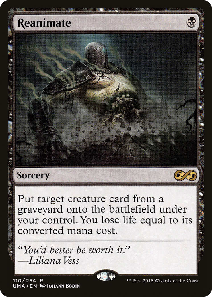Reanimate (UMA-110) [Ultimate Masters] Foil MTG Single Wizards of the Coast