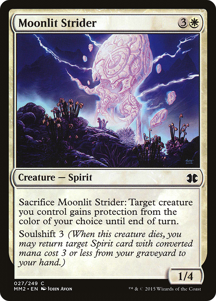 Moonlit Strider (MM2-027) [Modern Masters 2015] Foil MTG Single Modern Masters 2015